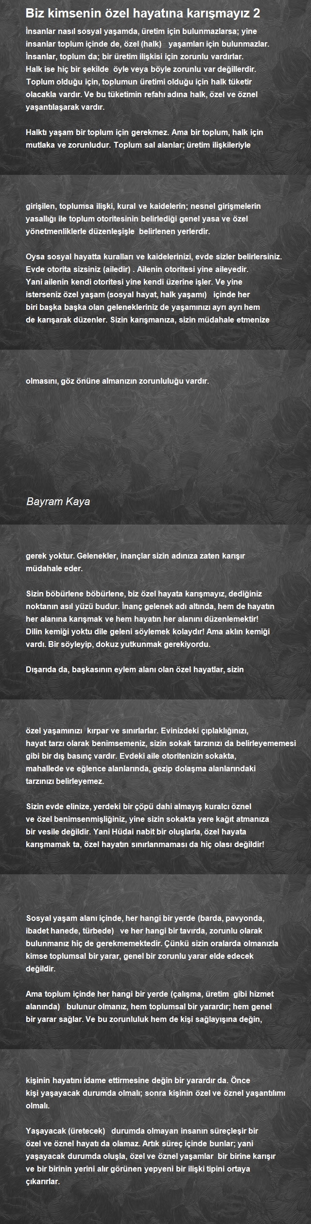 Bayram Kaya