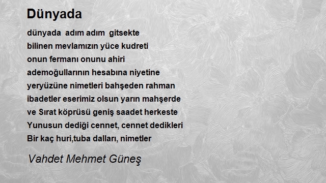 Vahdet Mehmet Güneş