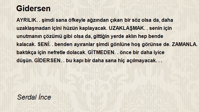 Serdal İnce