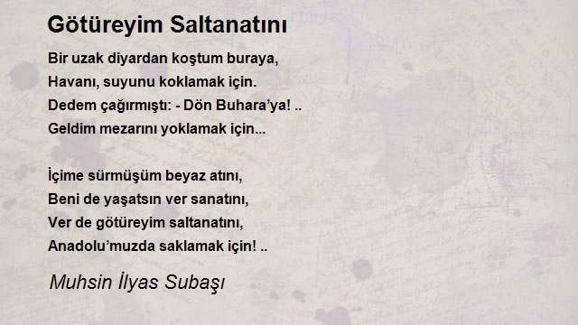 Muhsin İlyas Subaşı