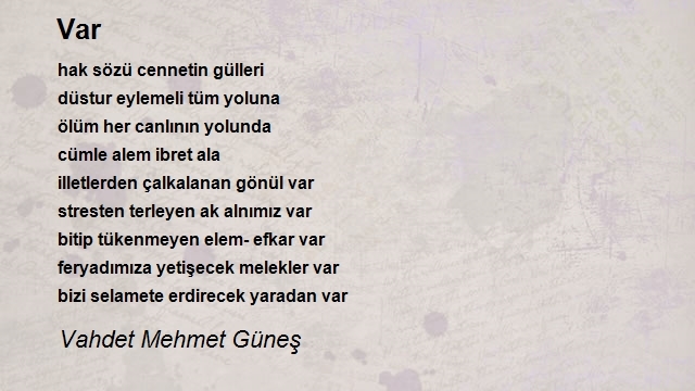 Vahdet Mehmet Güneş