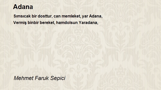 Mehmet Faruk Sepici