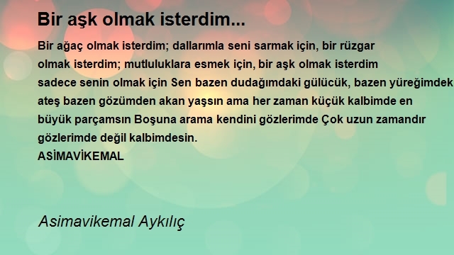 Asimavikemal Aykılıç