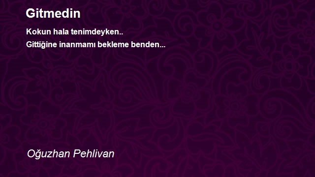 Oğuzhan Pehlivan