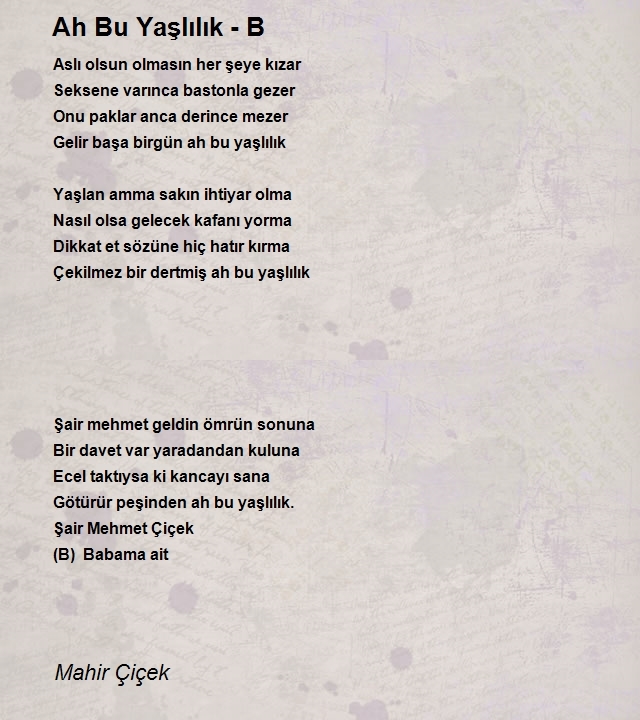 Mahir Çiçek