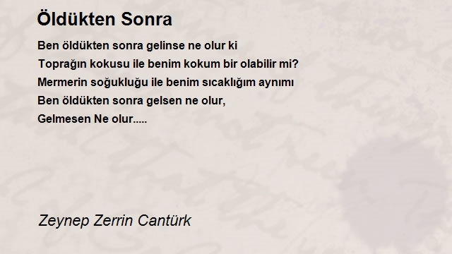 Zeynep Zerrin Cantürk