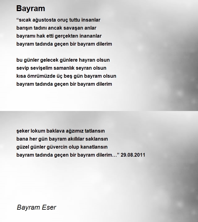 Bayram Eser