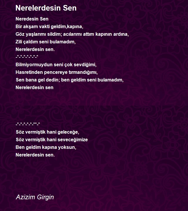 Azizim Girgin