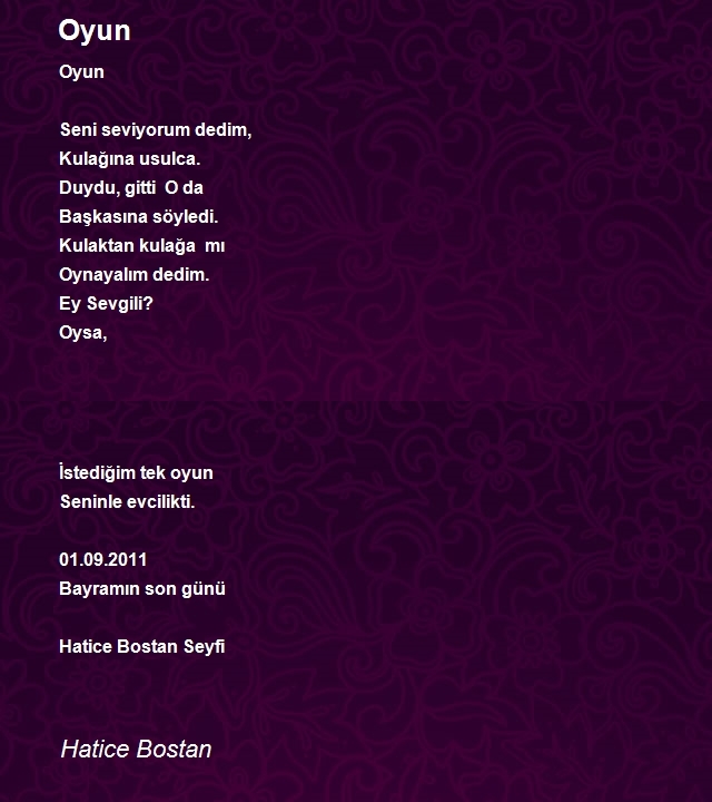 Hatice Bostan