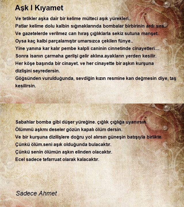 Sadece Ahmet