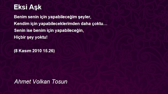 Ahmet Volkan Tosun