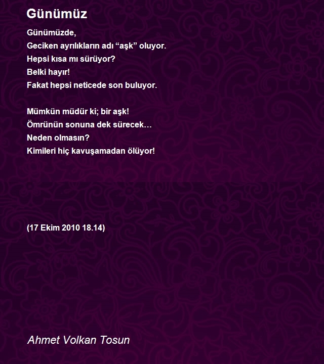 Ahmet Volkan Tosun