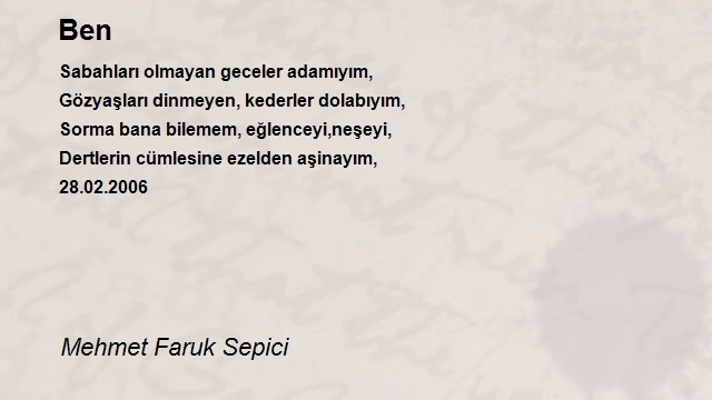 Mehmet Faruk Sepici