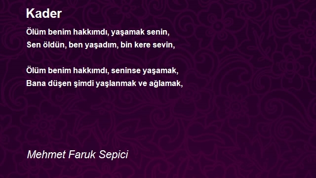 Mehmet Faruk Sepici