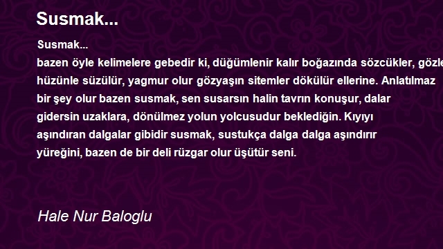 Hale Nur Baloğlu