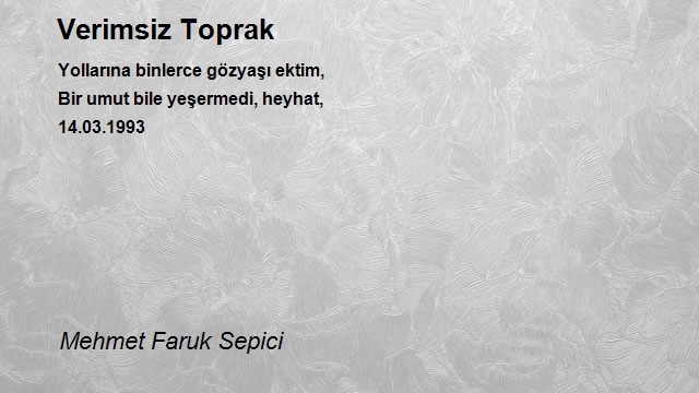 Mehmet Faruk Sepici