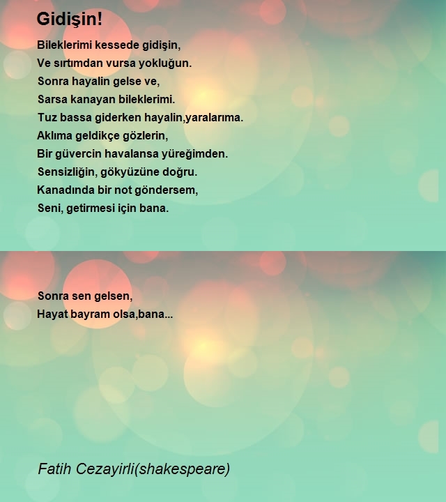 Fatih Cezayirli(shakespeare)