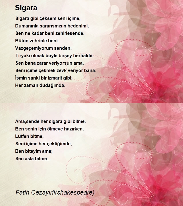 Fatih Cezayirli(shakespeare)