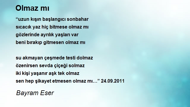 Bayram Eser