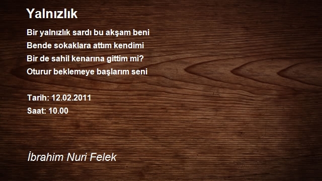 İbrahim Nuri Felek