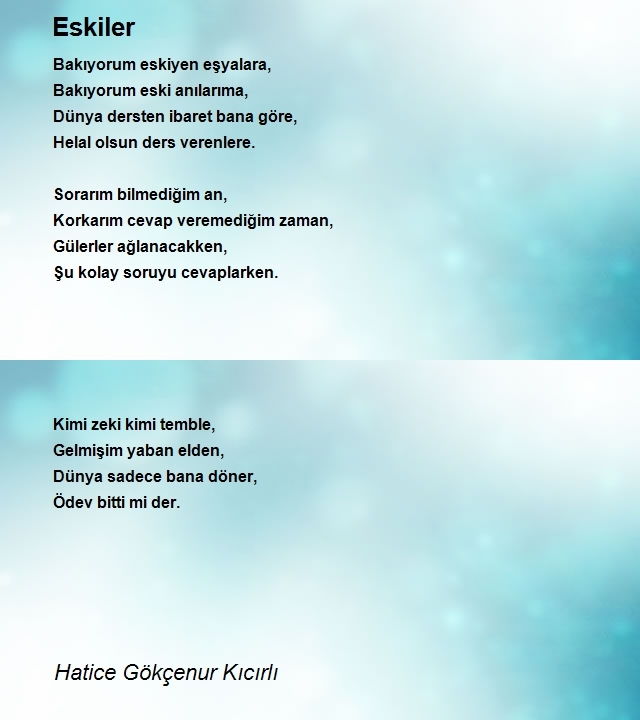 Hatice Gökçenur Kıcırlı