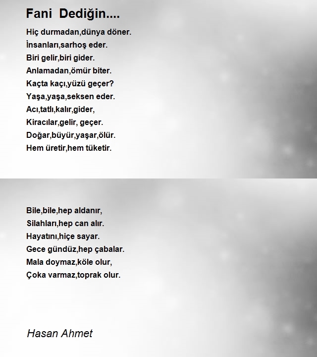 Hasan Ahmet