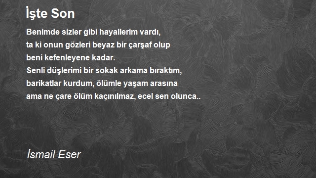 İsmail Eser