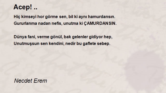 Necdet Erem