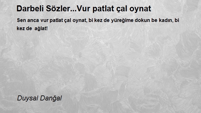 Duysal Danğal