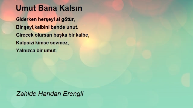 Zahide Handan Erengil