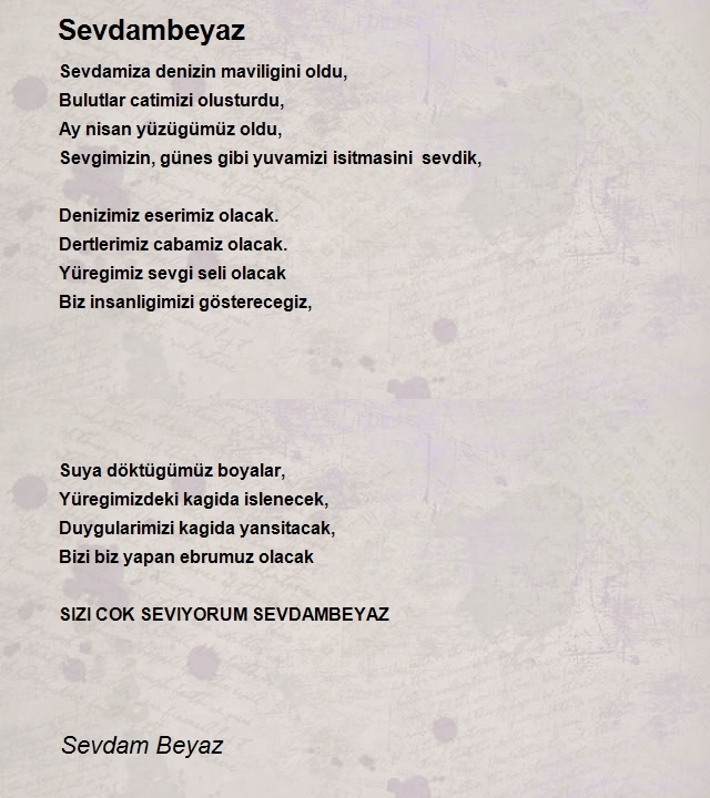 Sevdam Beyaz