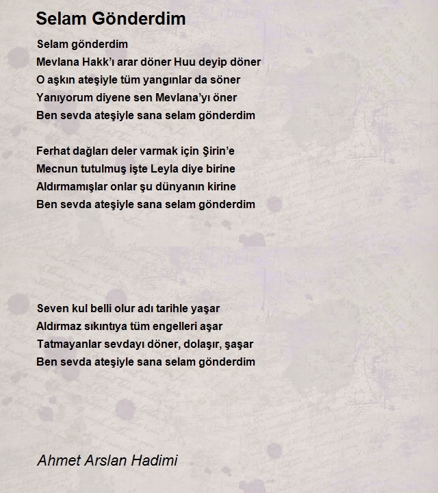 Ahmet Arslan Hadimi