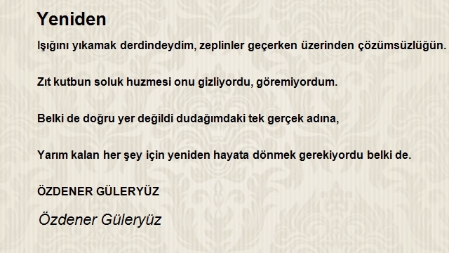 Özdener Güleryüz