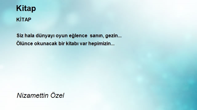 Nizamettin Özel