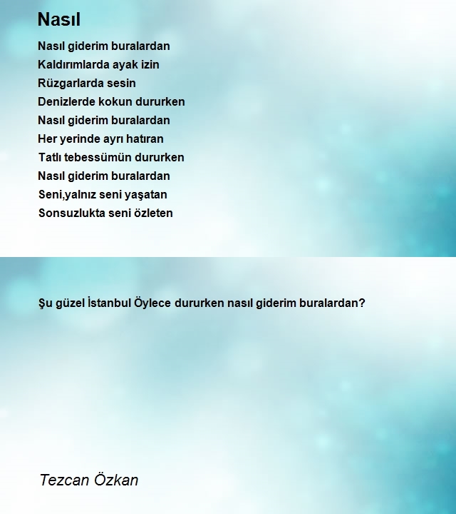 Tezcan Özkan