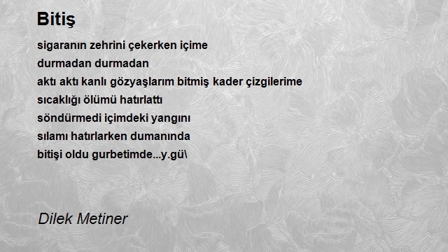 Dilek Metiner