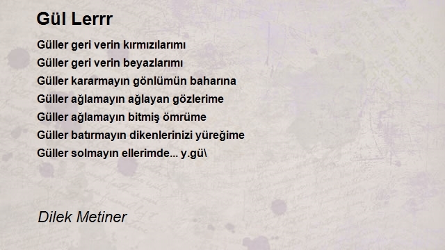 Dilek Metiner