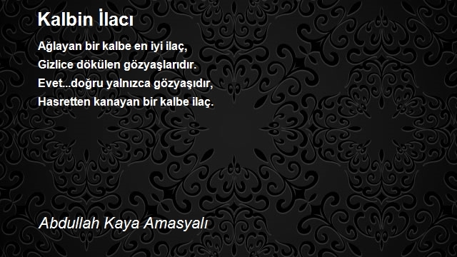 Abdullah Kaya Amasyalı