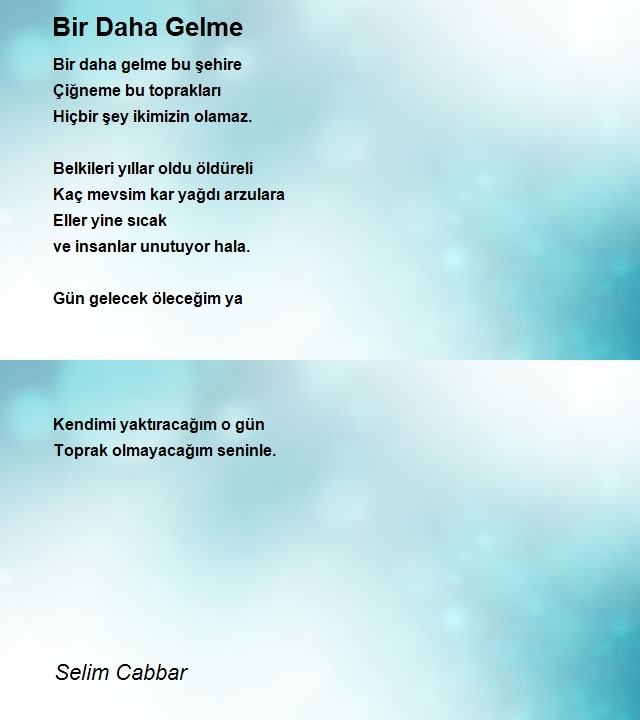 Selim Cabbar