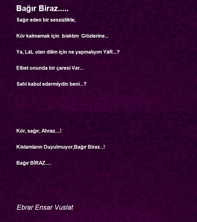 Ebrar Ensar Vuslat