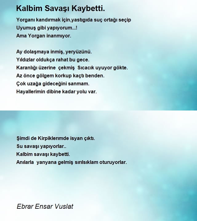 Ebrar Ensar Vuslat