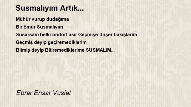 Ebrar Ensar Vuslat