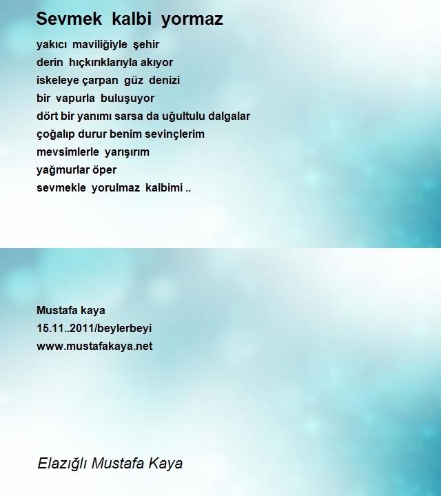 Elazığlı Mustafa Kaya