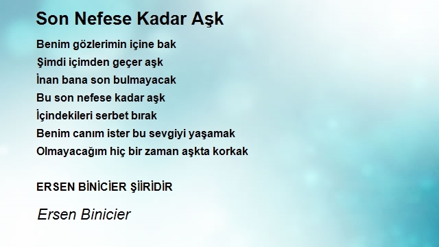 Ersen Binicier