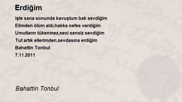 Bahattin Tonbul