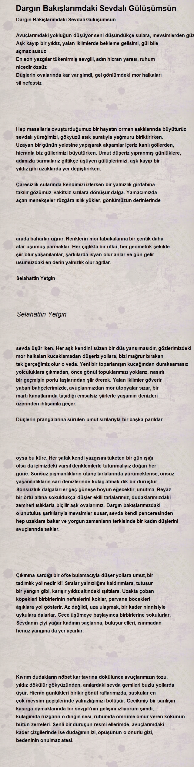 Selahattin Yetgin