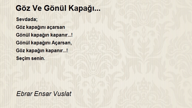 Ebrar Ensar Vuslat