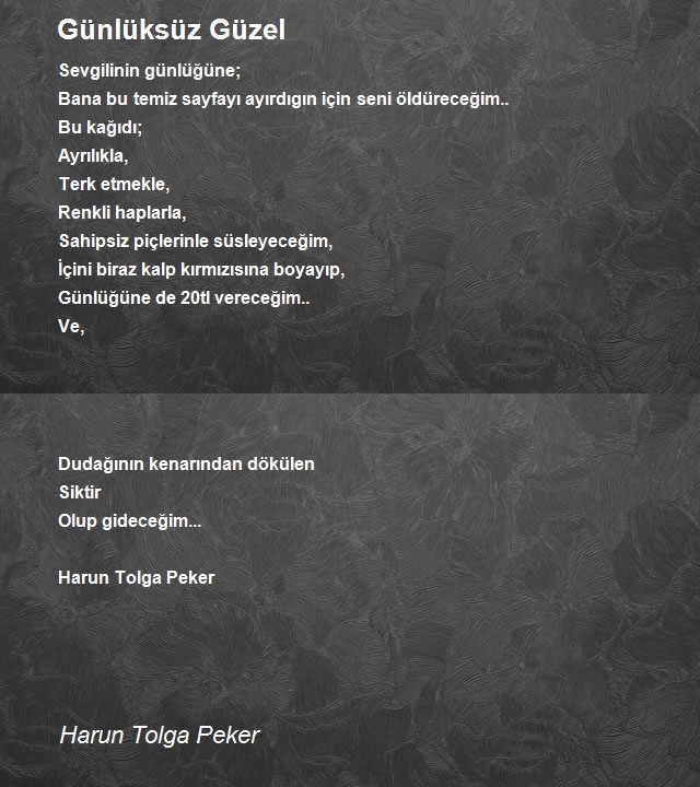 Harun Tolga Peker