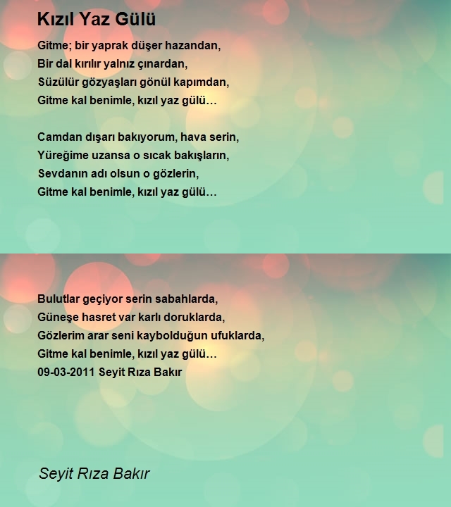 Seyit Rıza Bakır