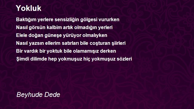 Beyhude Dede